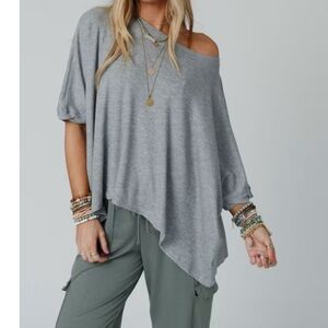 Three Bird Nest Kelsie dolman top, excellent condition, large